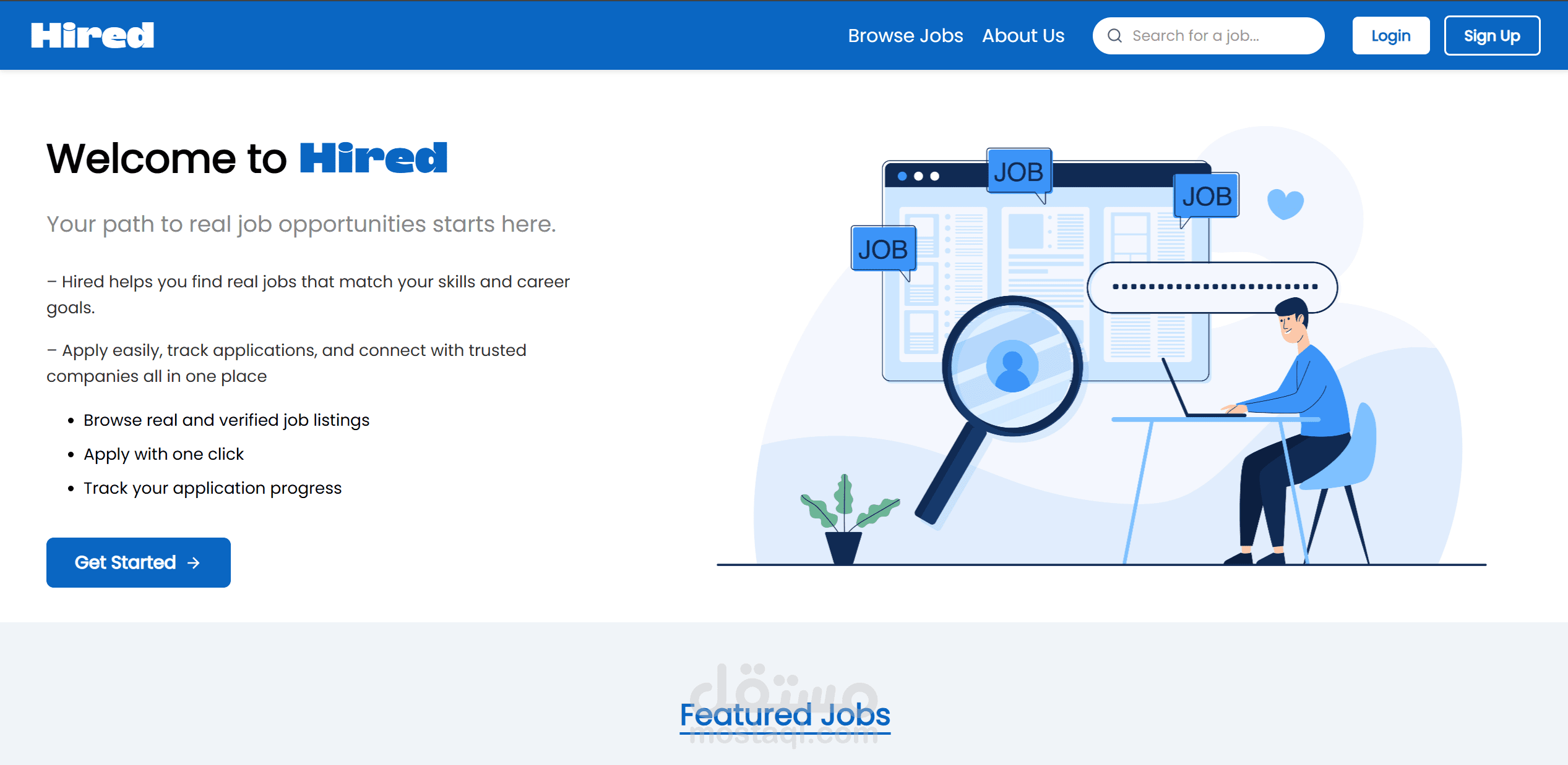 موقع للتوظيف على الانترنت