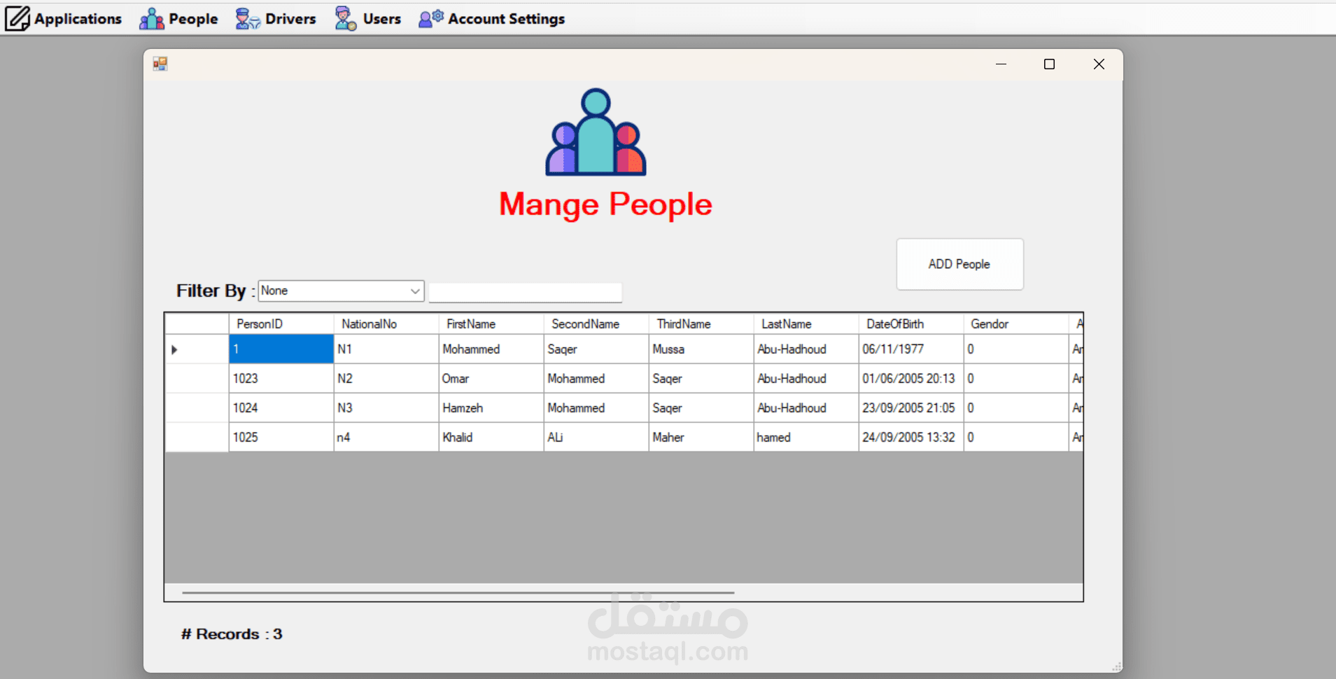 Driver License Management System