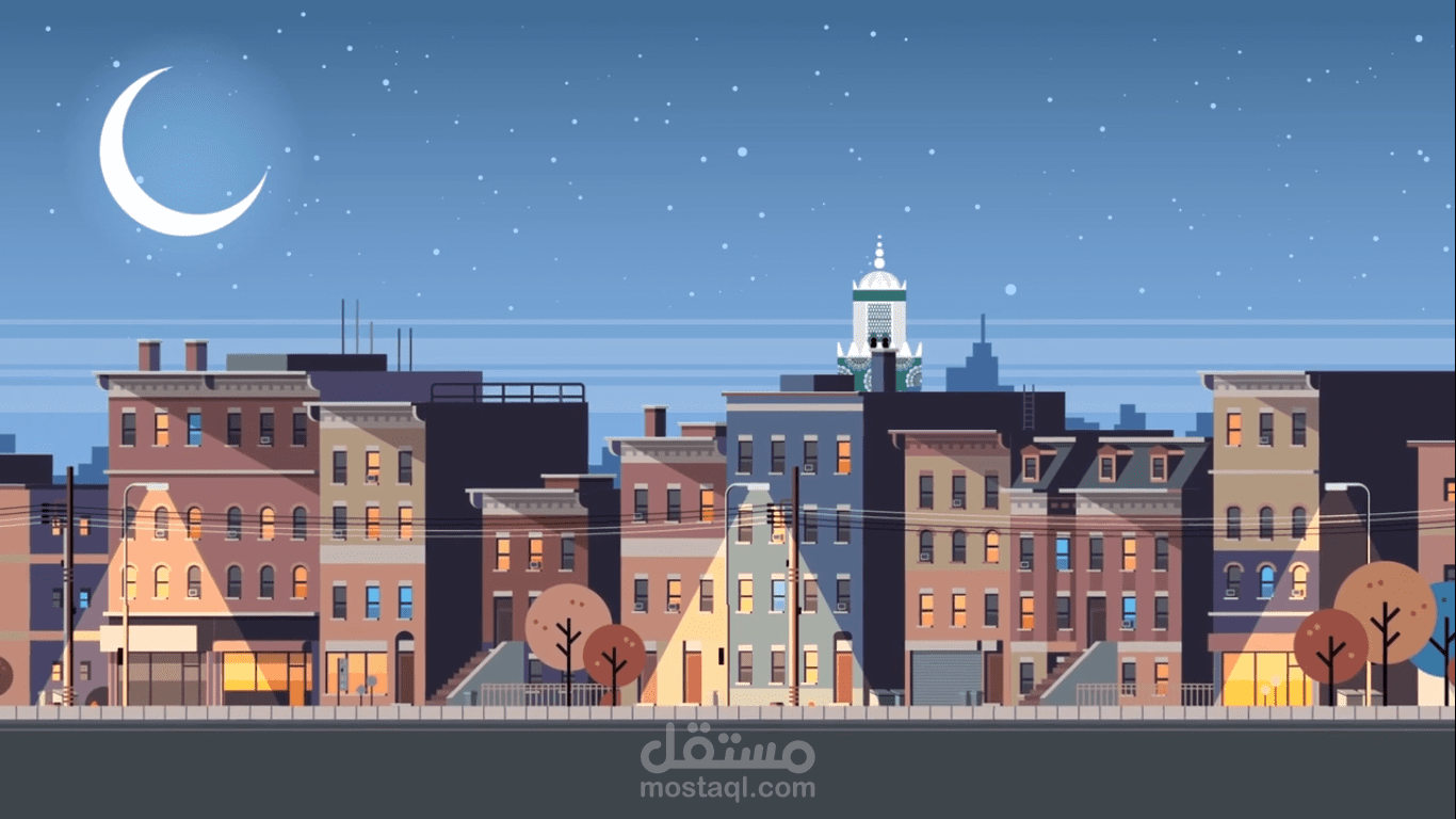 موشن جرافيك إعلاني رمضاني