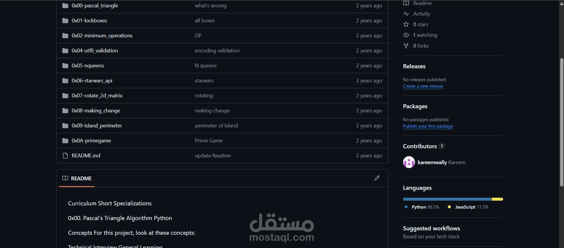 ALX 12 months Projects