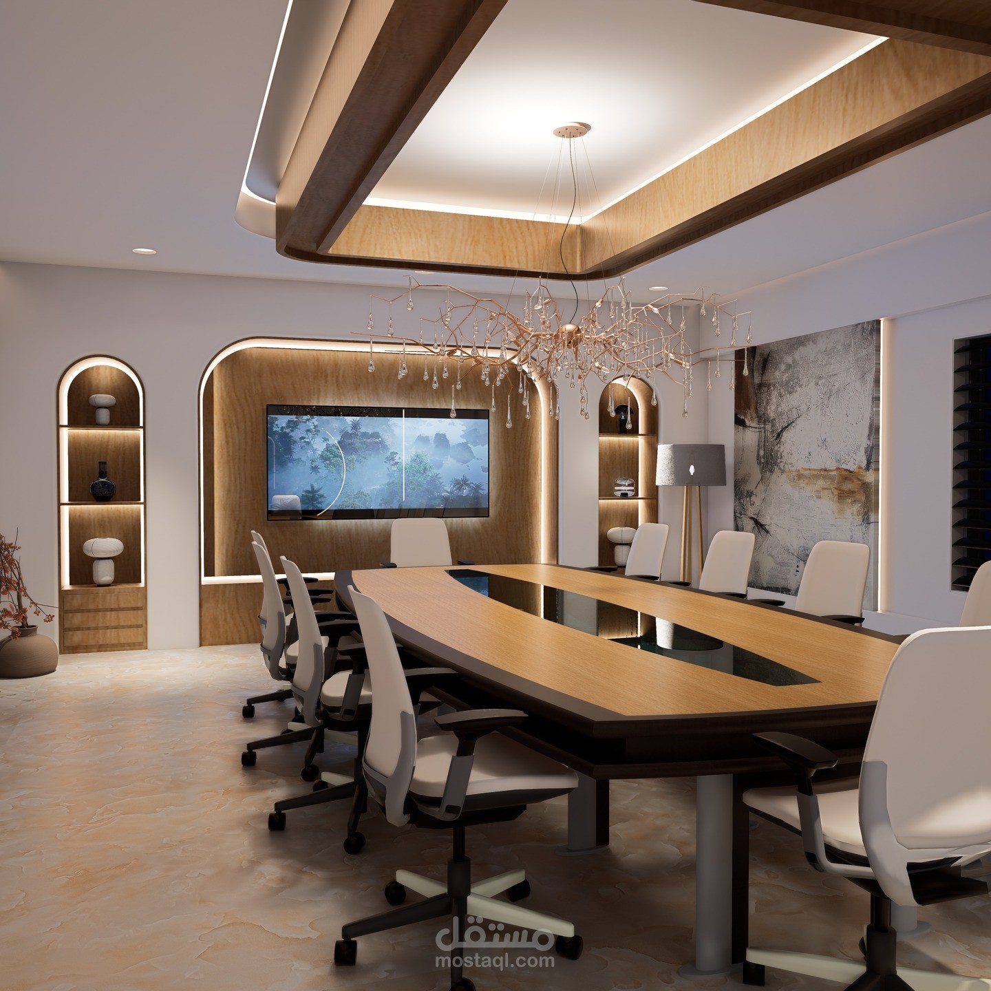 تصميم داخلي للمكاتب