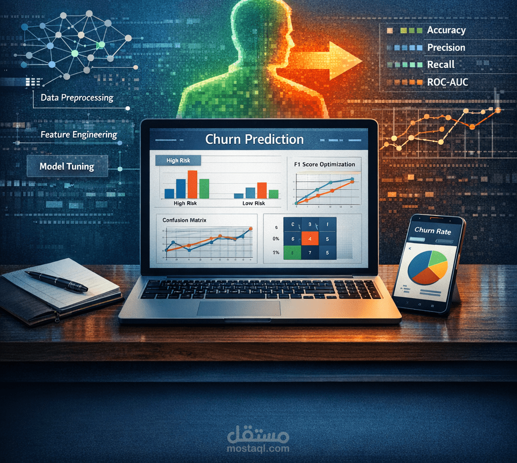 Machine Learning Model On Churning Dataset