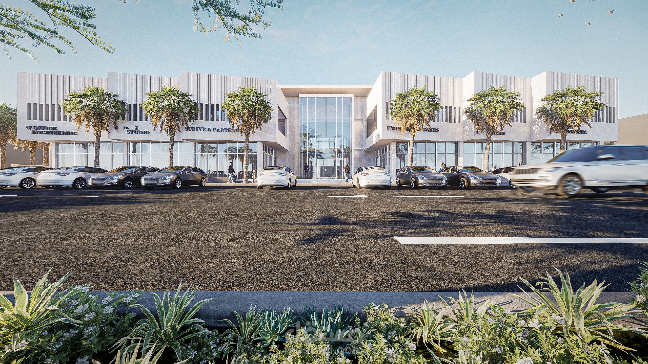 مبنى تجاري إداري