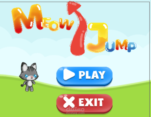meow Jump a game for kids