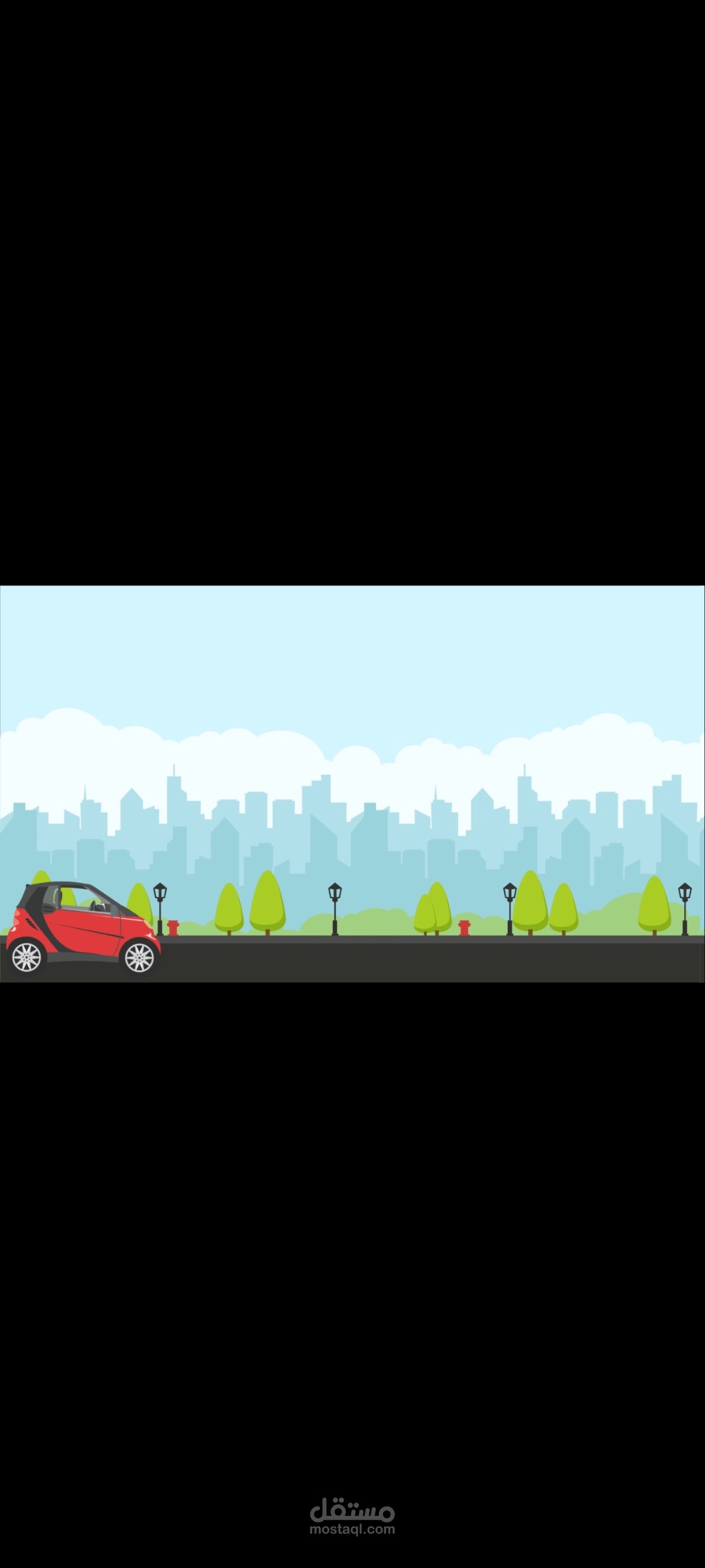 Moving the car with the wheels and rear