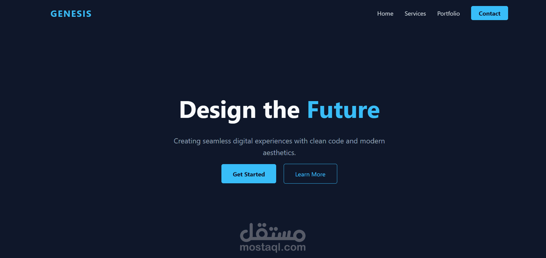 تصميم صفحة هبوط (Landing Page)