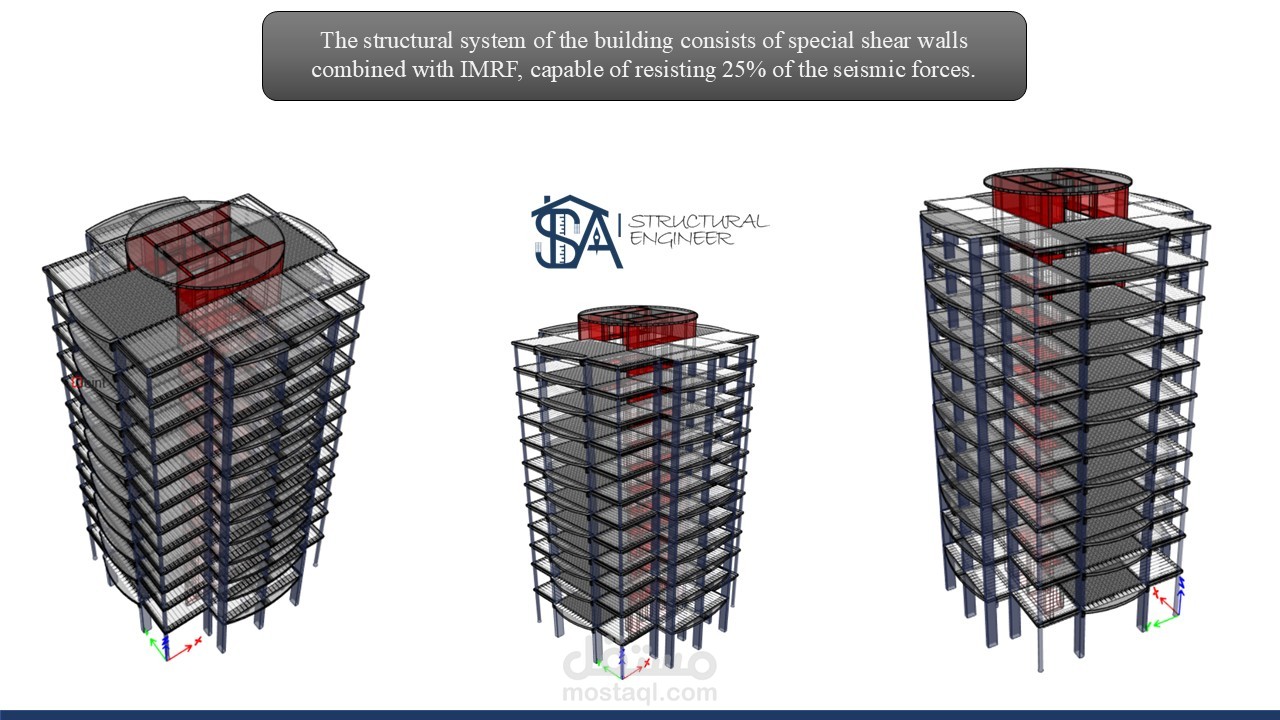 تصميم برج متعدد الاستخدامات | Multi-Use Tower Design
