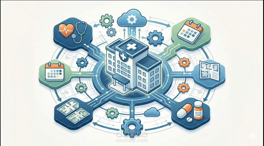 نظام إدارة مستشفى متكامل (Hospital Management System) - من التأسيس الهندسي إلى الواجهات البرمجية