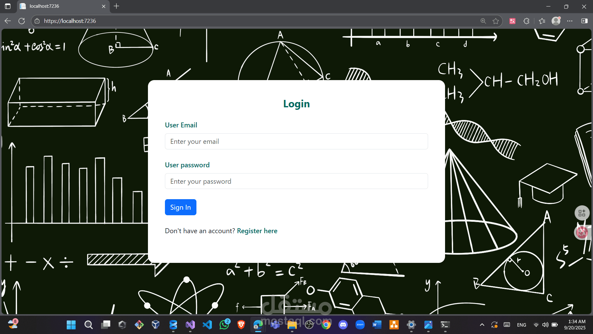 Student Management Website