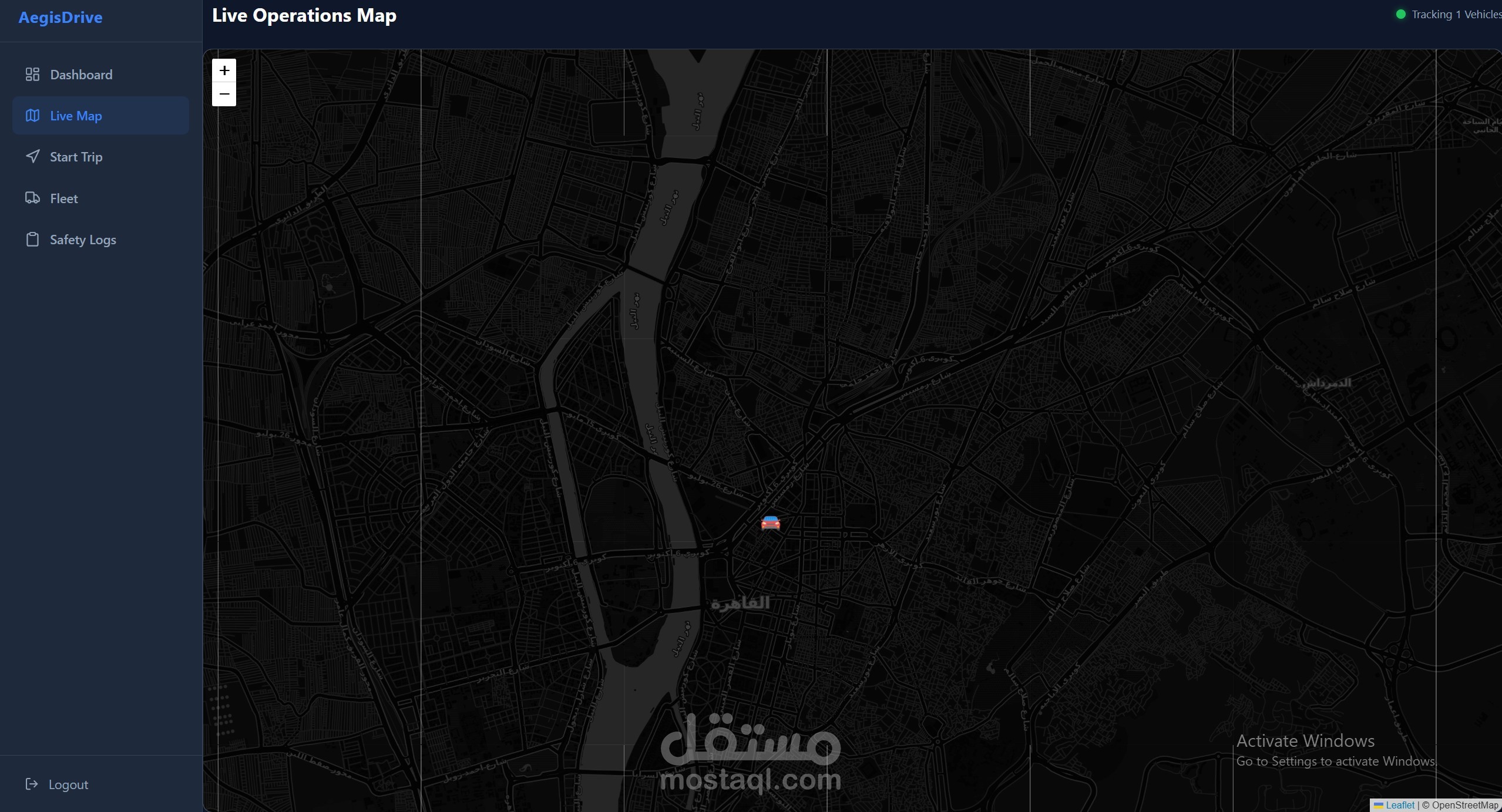 AegisDrive: نظام ذكي متكامل لمراقبة السائق وتأمين الأساطيل باستخدام الذكاء الاصطناعي و.NET 9