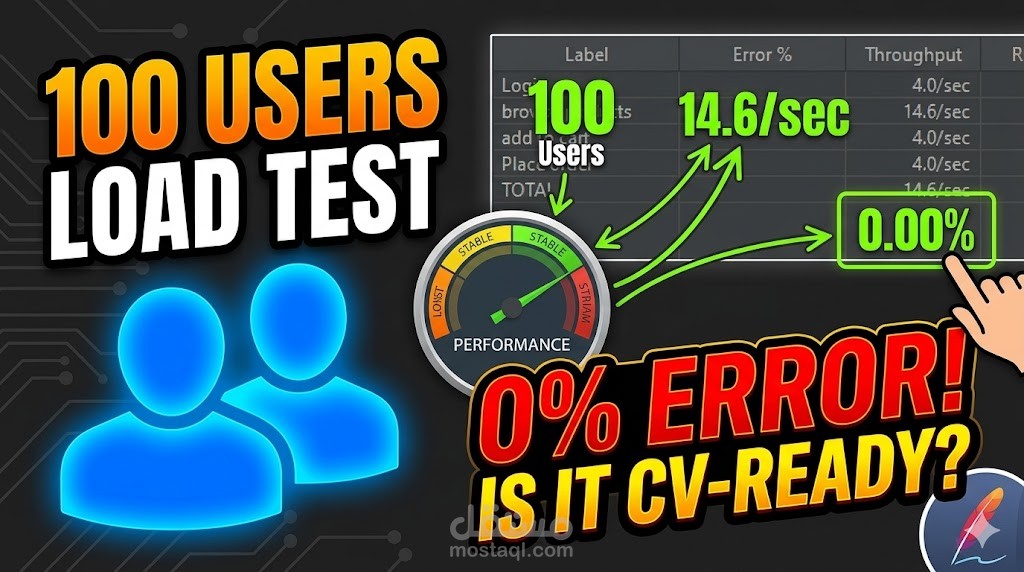 Performance Testing Project: E-commerce Web Application