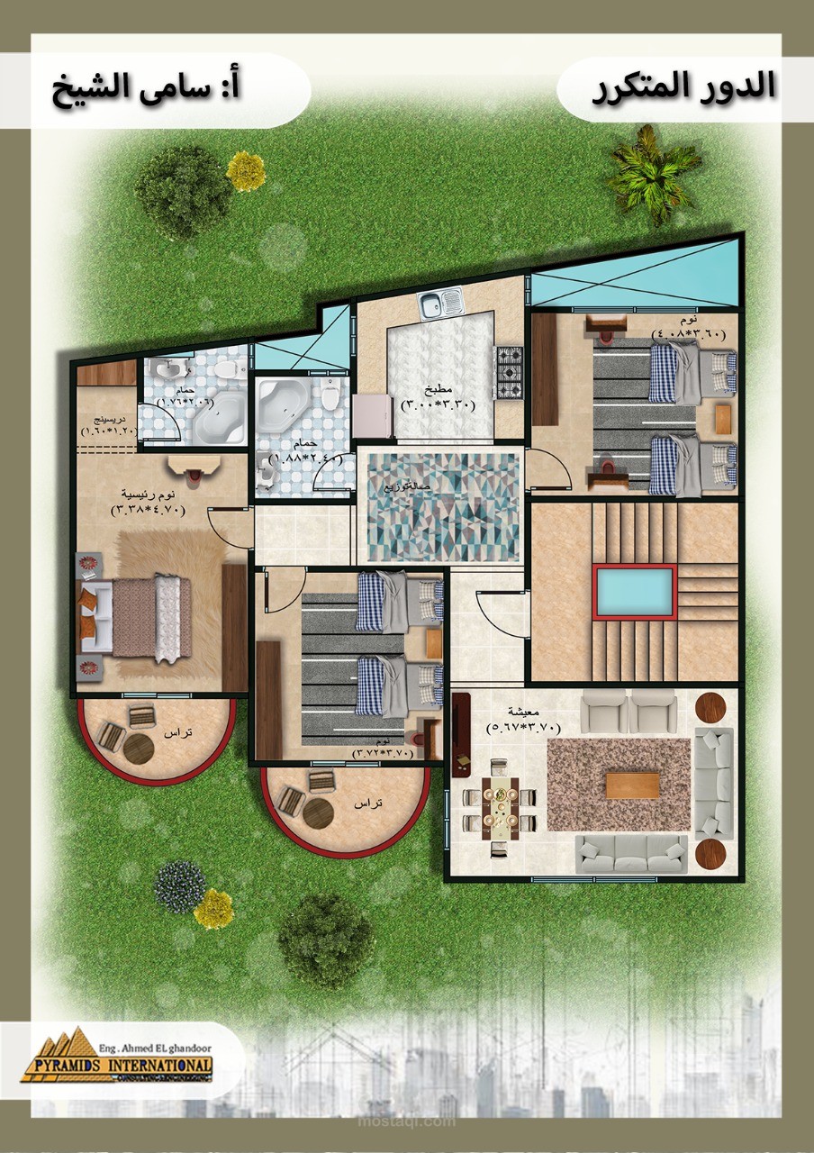 تصميم عمل وإظهاره بالفوتوشوب