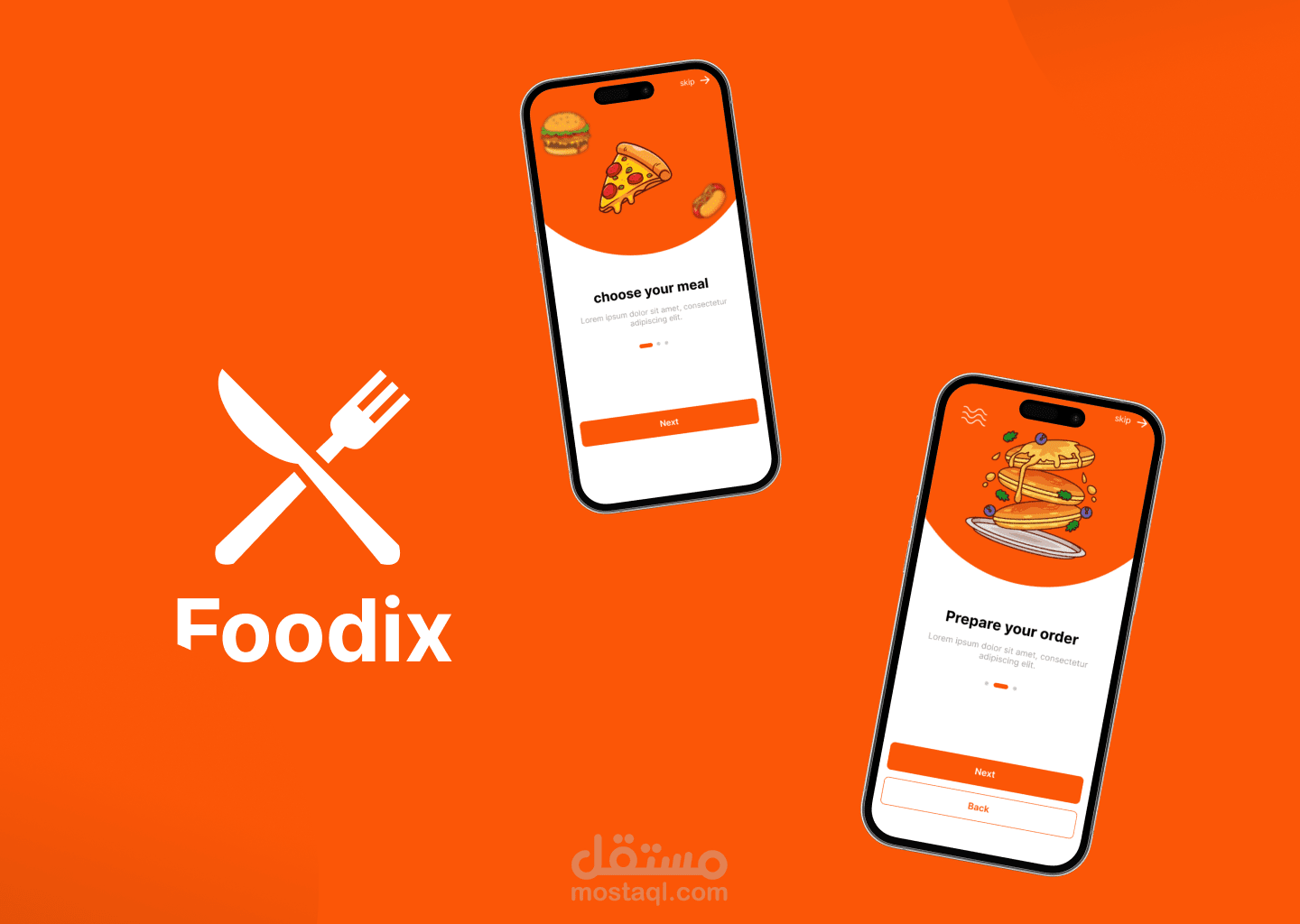 Foodix  تطبيق لشراء الطعام