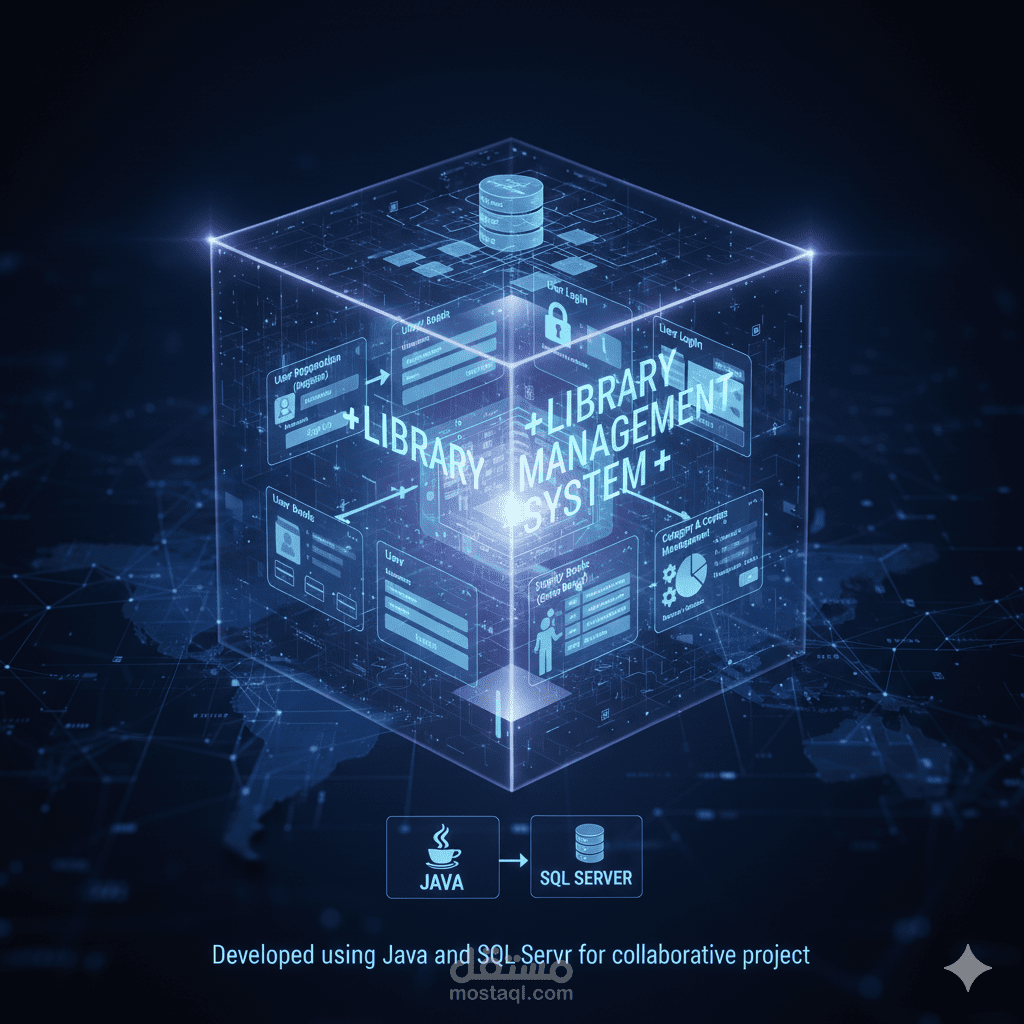 Library Management System – java & SQL Server