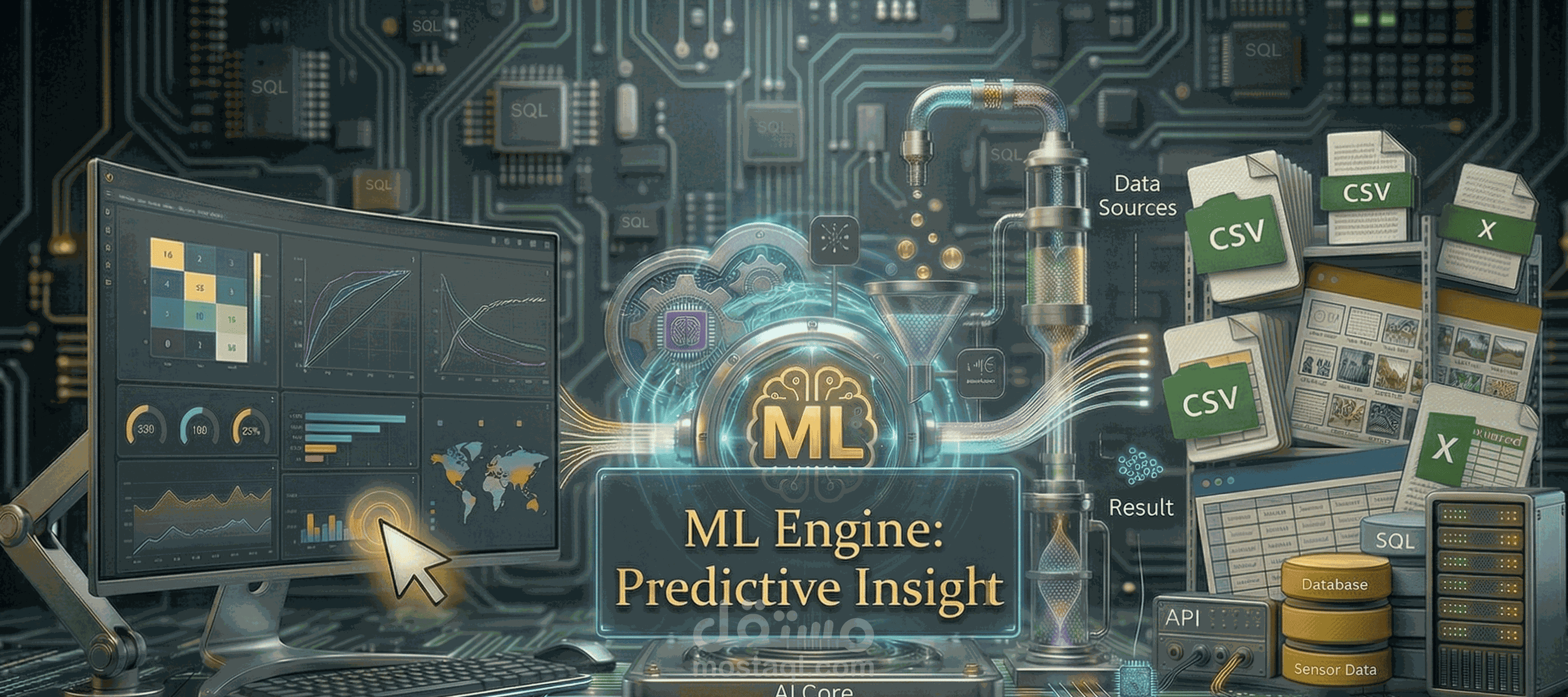 بناء نماذج تعلم آلي (Machine Learning) احترافية لتحليل وتوقع