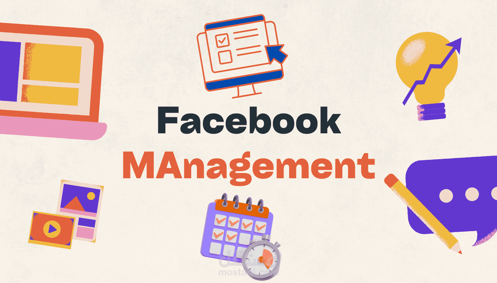 اداره صفحه فيسبوك بإحترافية
