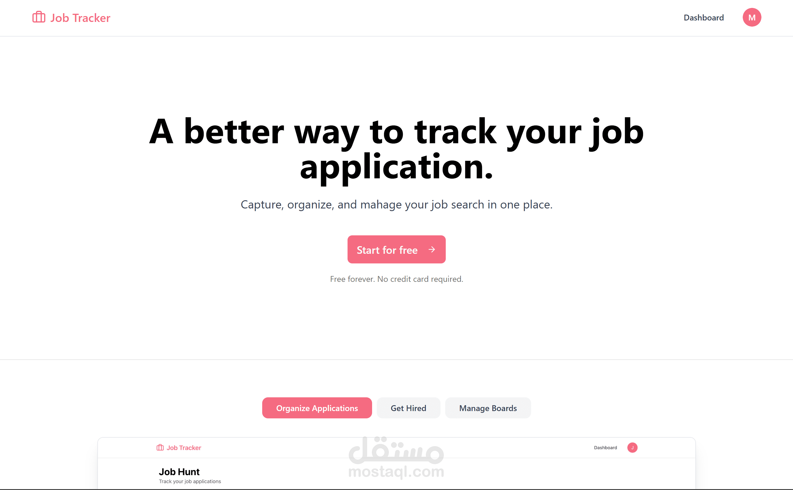 نظام تتبع طلبات التوظيف (Job Application Tracker) بلوحة Kanban تفاعلية