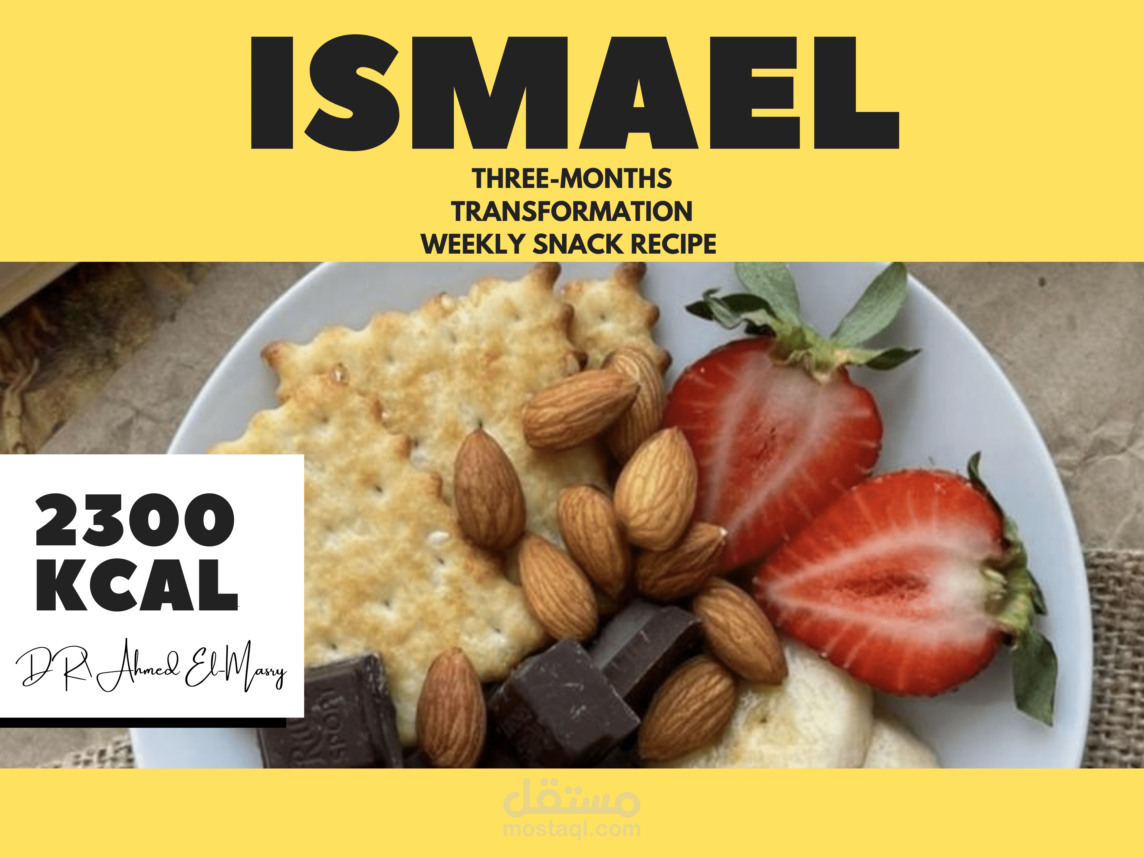 Ismael's Custom Nutrition: High-Protein Dessert-Style Meals