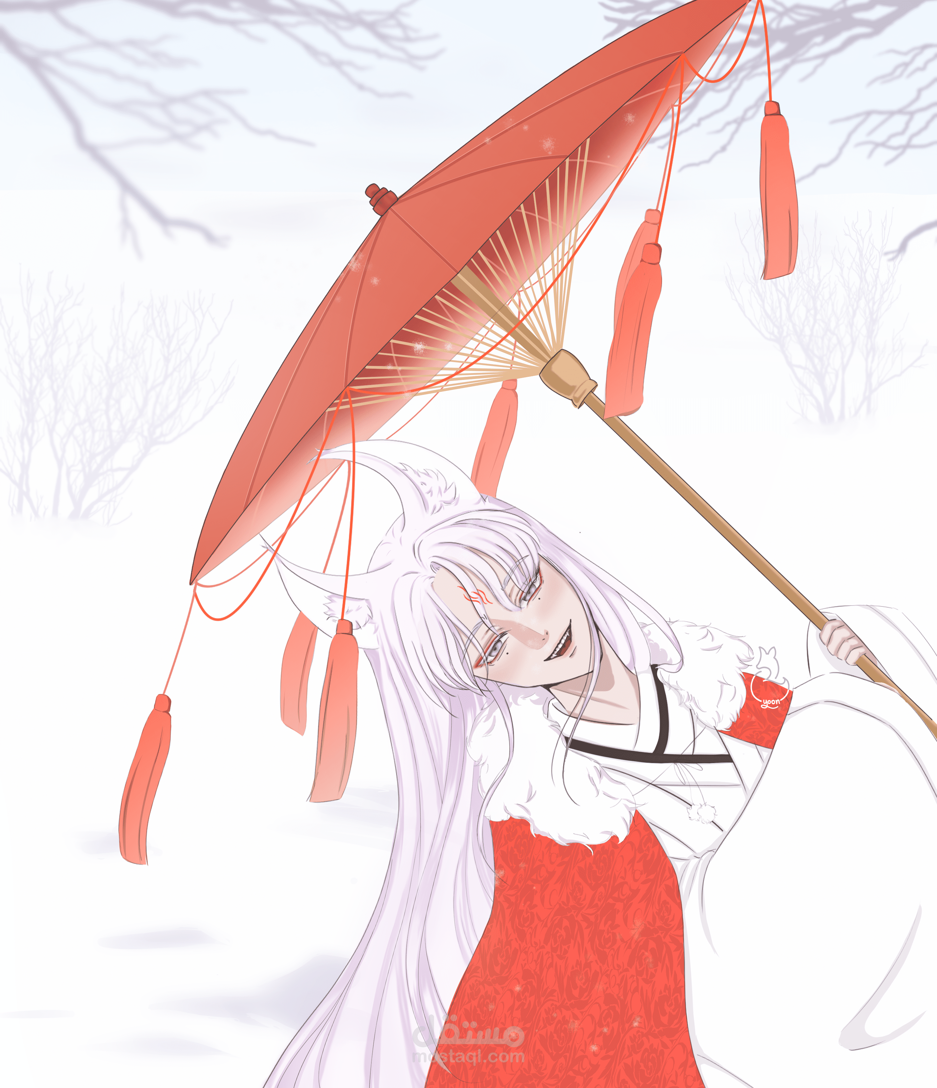 illustration لشخصية خيالية