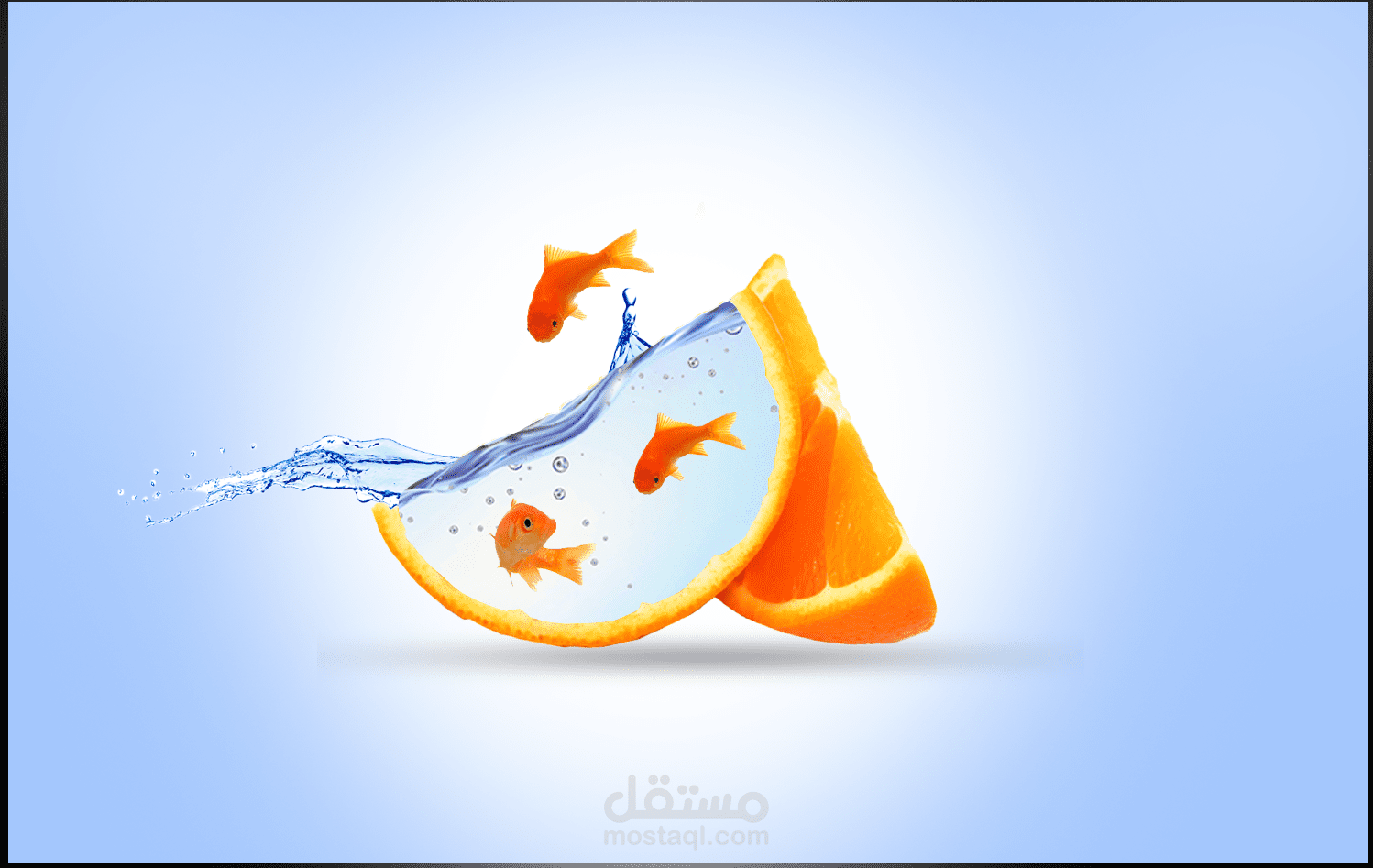 مشروع تصميم منشورات إعلانية لشركة تجارية