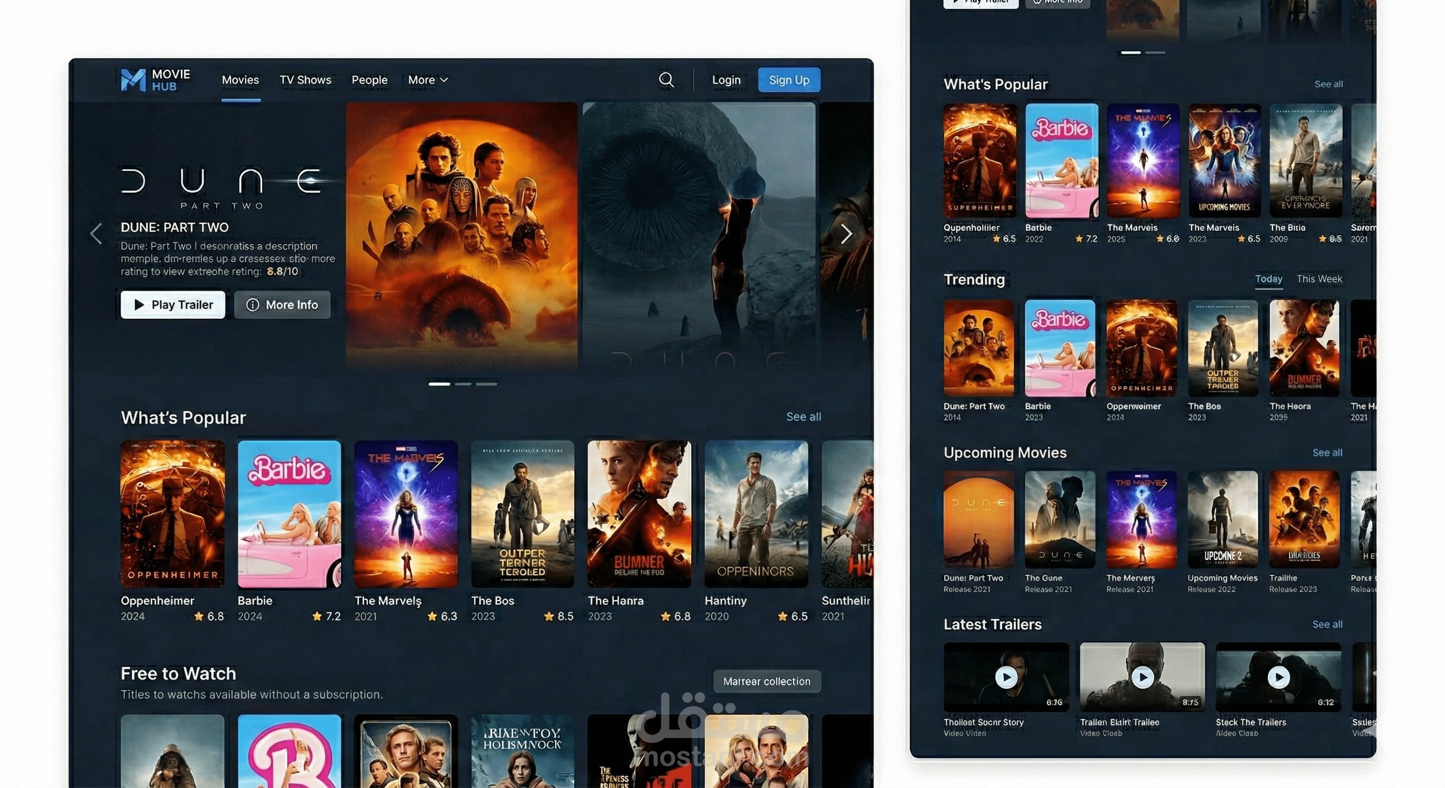 TMDB (the move data base )