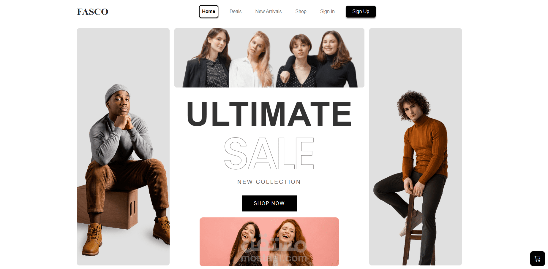 Fasco - متجر أزياء إلكتروني عصري