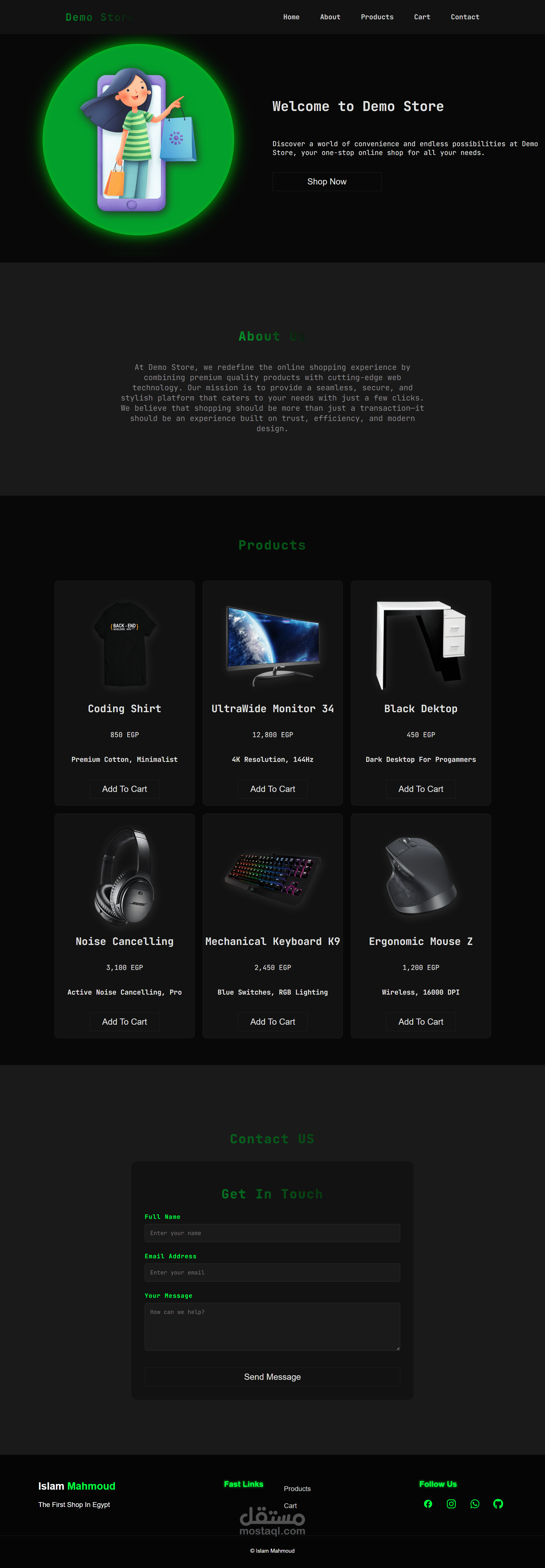 Demo Store