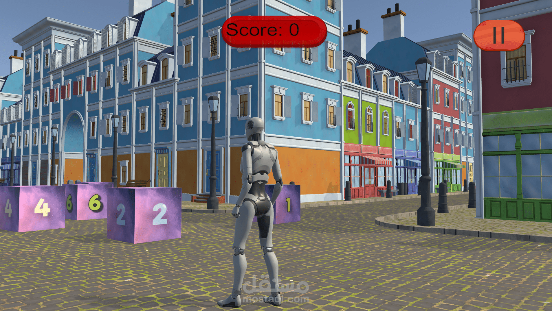 تصميم لعبة ثلاثية الابعاد