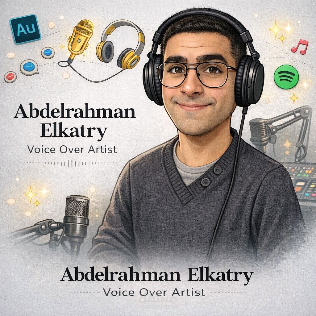 تمثيل صوتي احترافي للشخصيات والاسكتشات الصوتية