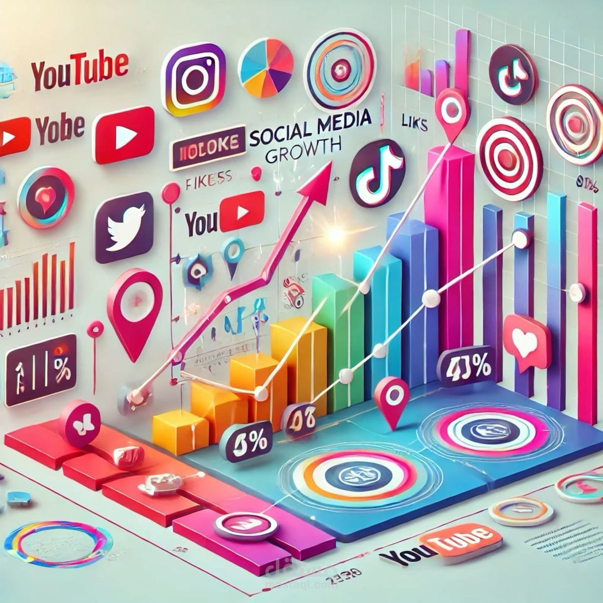 نمو سريع عبر التيك توك