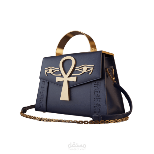 تصميم حقائب مستوحاة من الثقافة المصرية القديمة