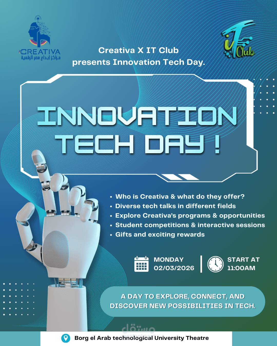 اعلان لevent مع creativa