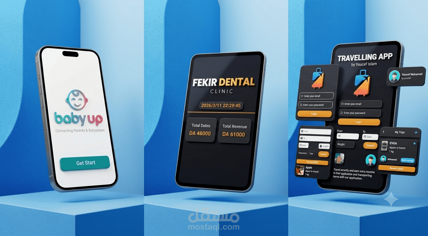 نظام إدارة عيادة أسنان (FEKIR DENTAL CLINIC)