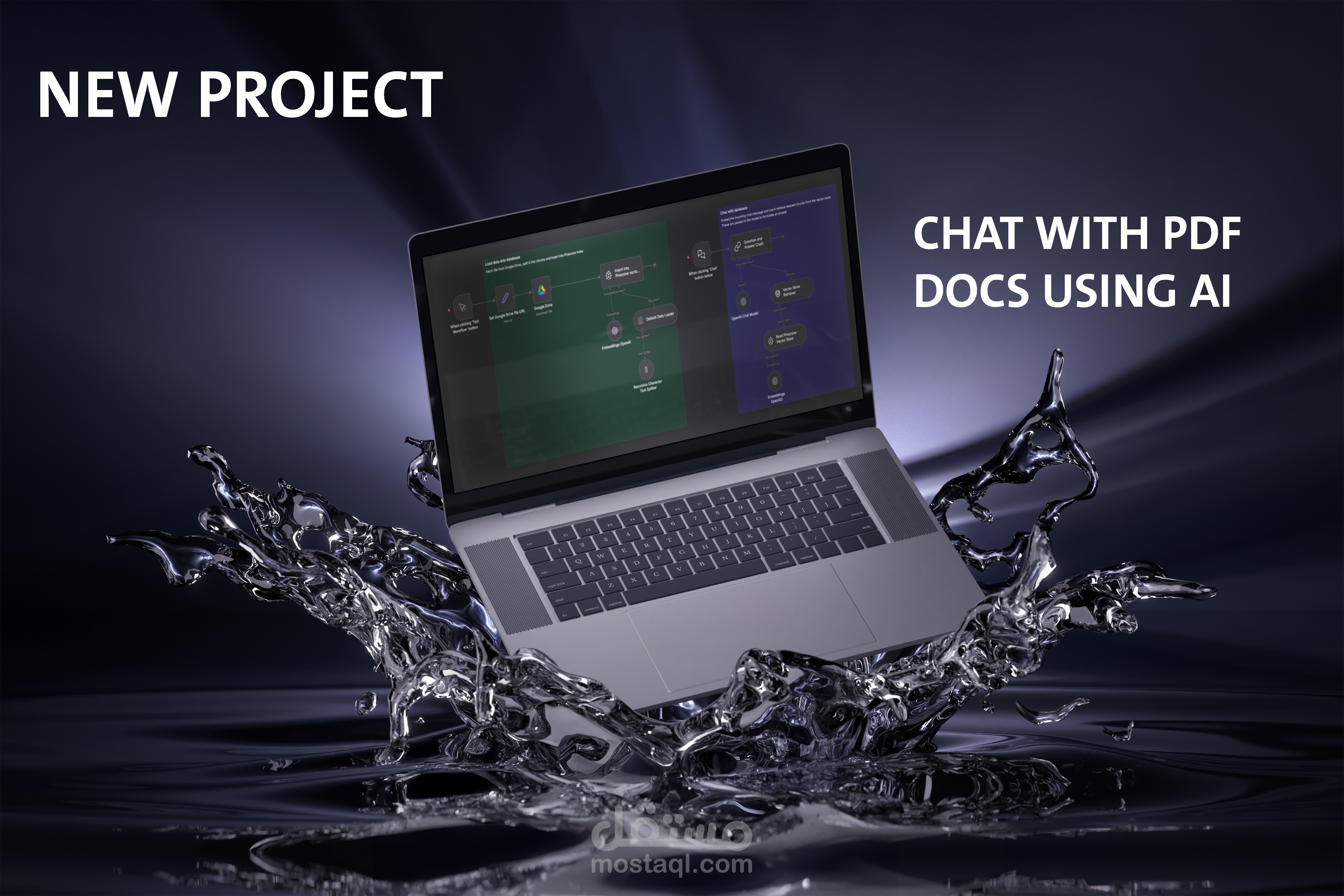 Chat with PDF Documents using AI – n8n Automation