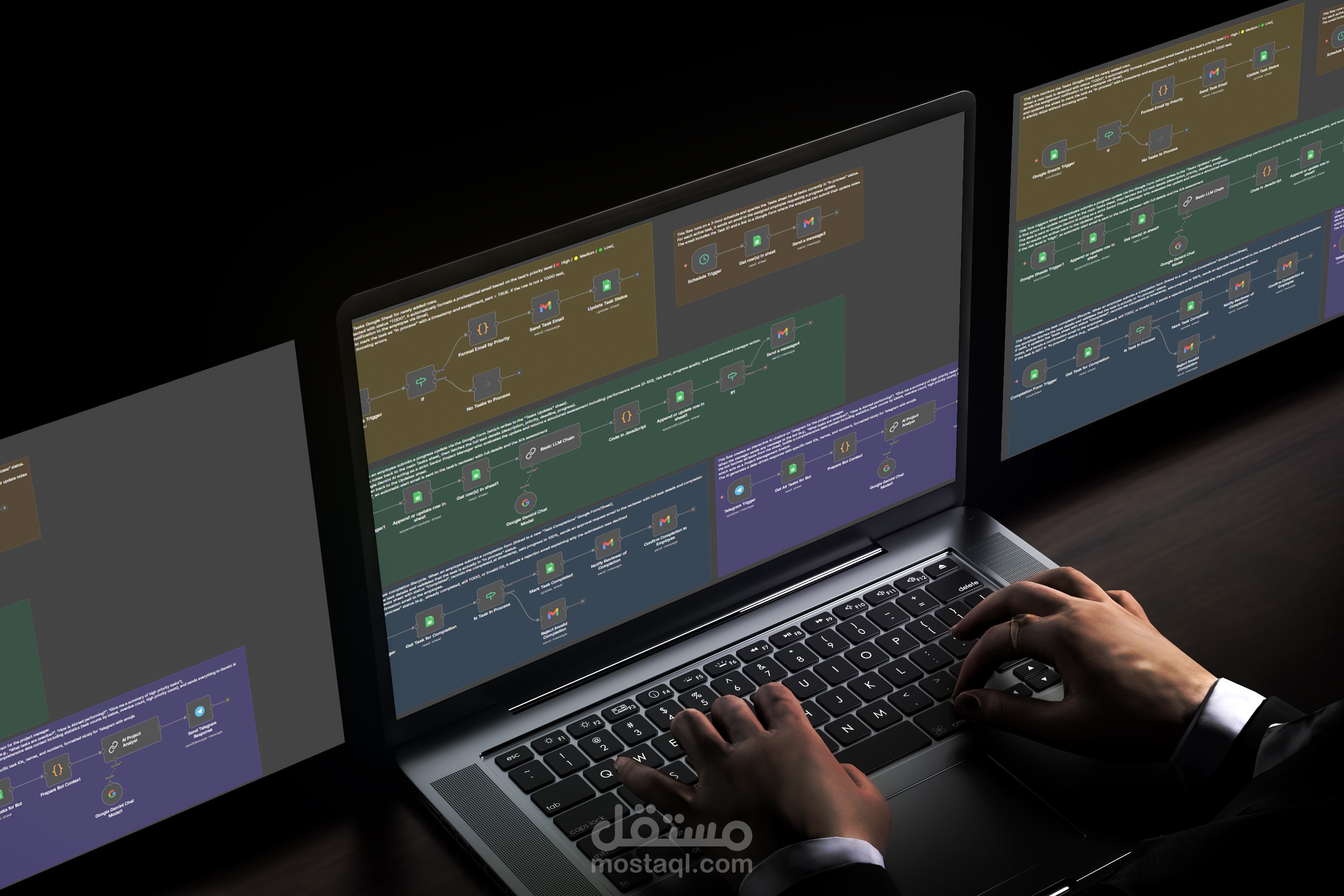 AI-Powered Project Management Automation System
