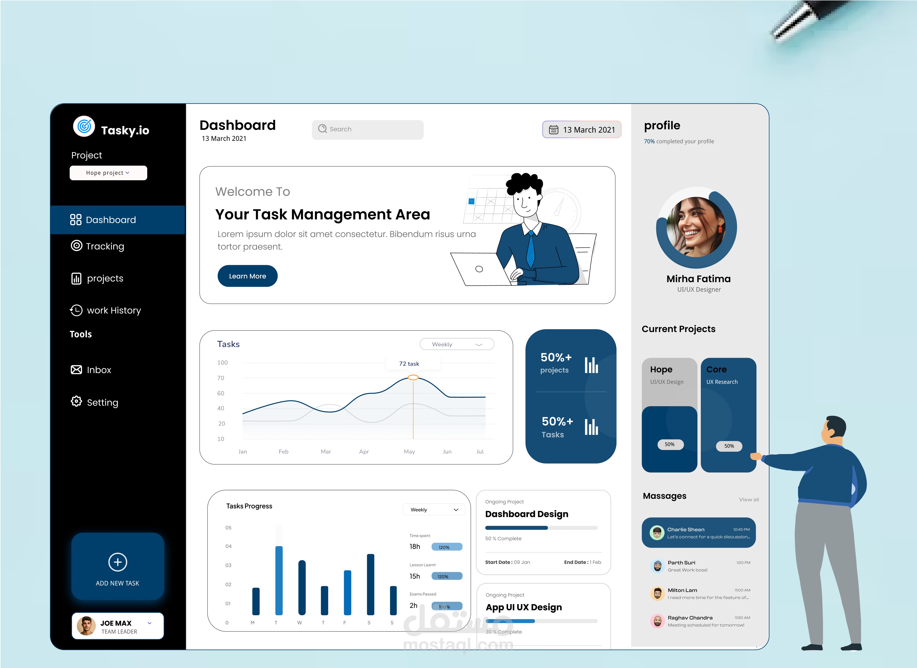 نظام إدارة مهام (Task Management System)