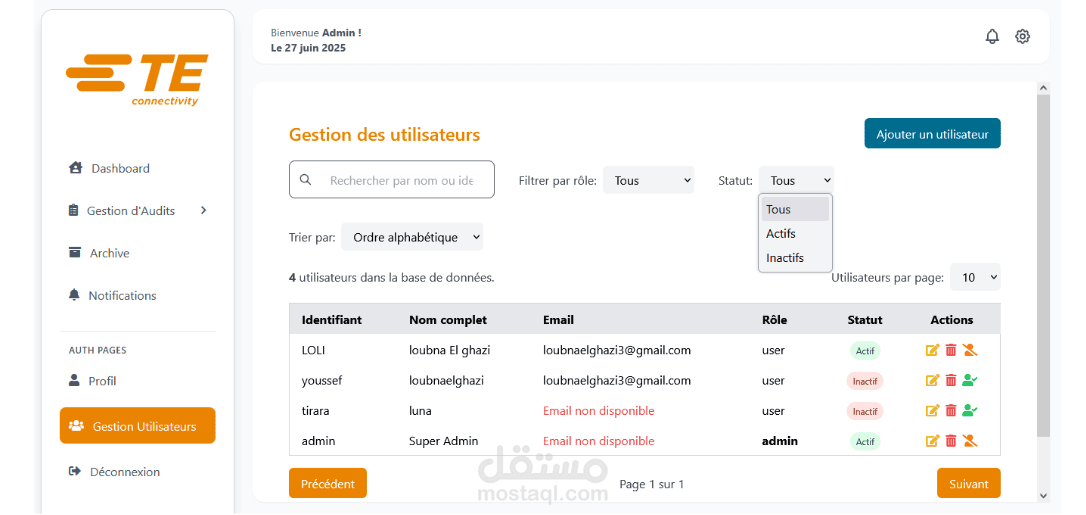 تطوير نظام ذكي لإدارة عمليات التدقيق باستخدام الذكاء الاصطناعي