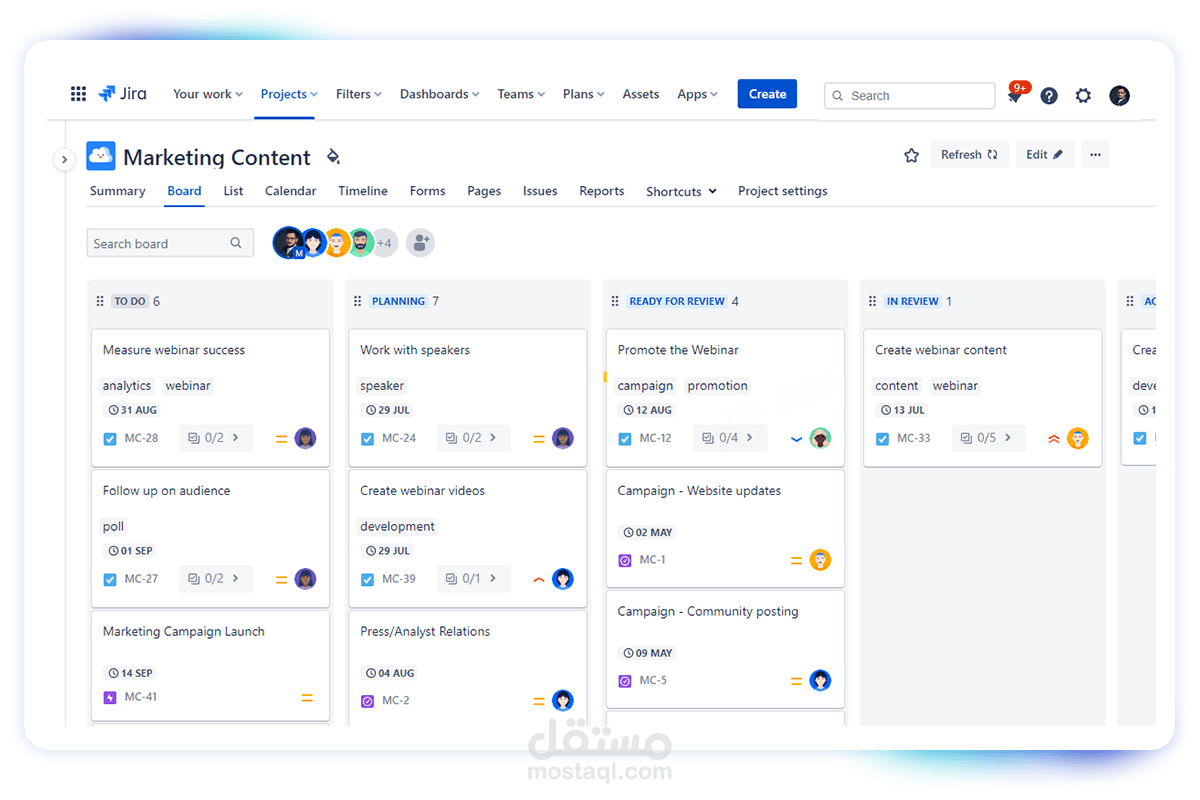تنظيم وتتبع المهام باحتراف عبر Jira