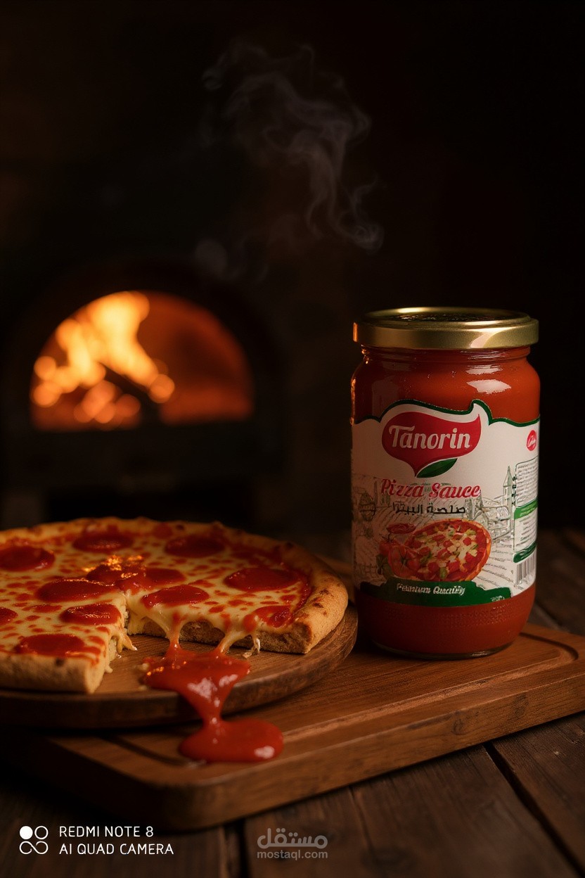 إعلان صلصة بيتزا