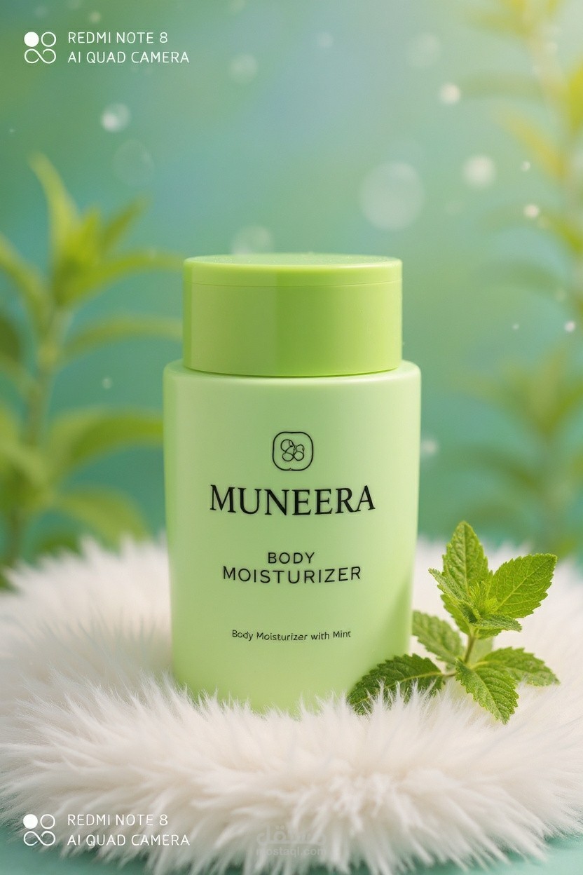 تصميم عبوة مرطب جسم