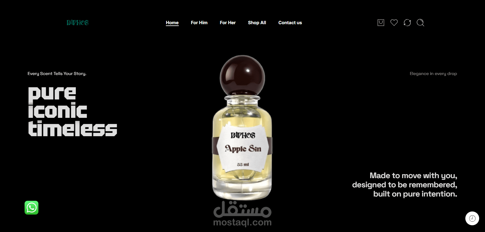 موقع Paphos fragrances