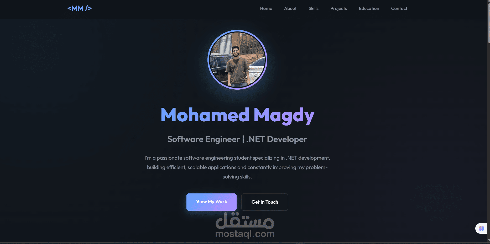Personal Portfolio Website