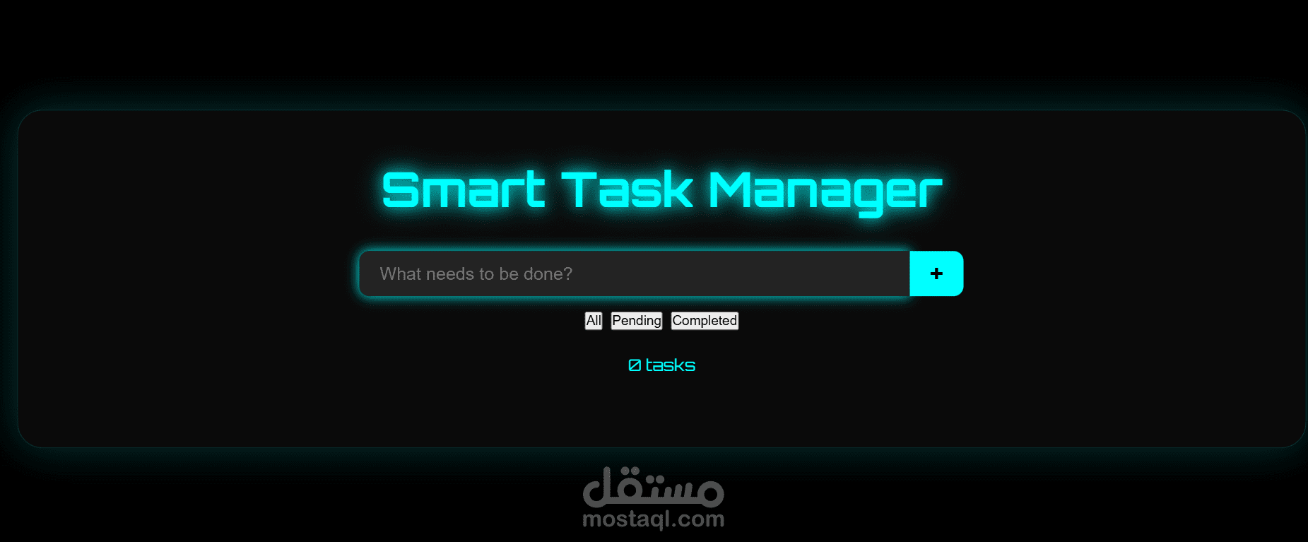 Smart Task Manager Web Application