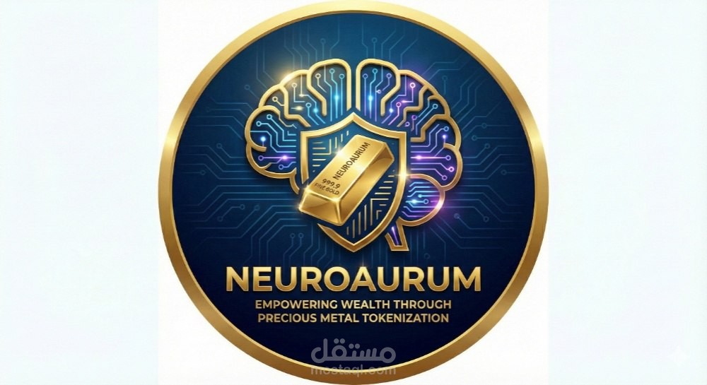 تطوير منصة NeuroAurum لترميز المعادن الثمينة (Web3)