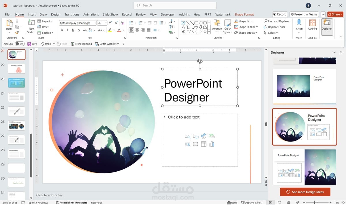 power point presentaion
