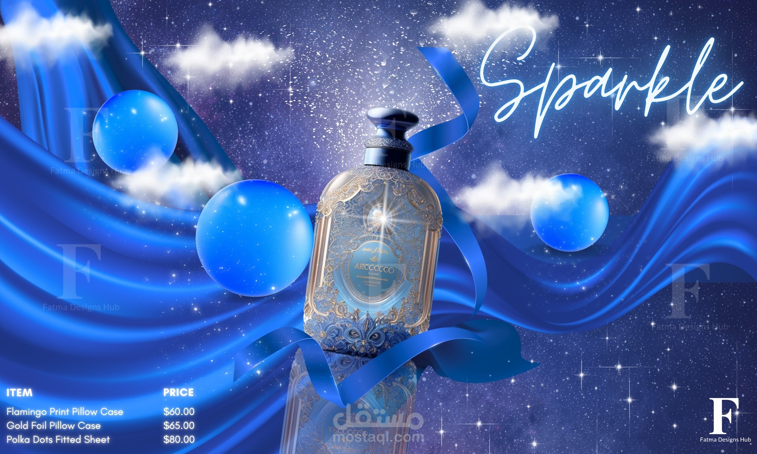 Premium Fragrance Branding - Creative Visual Art