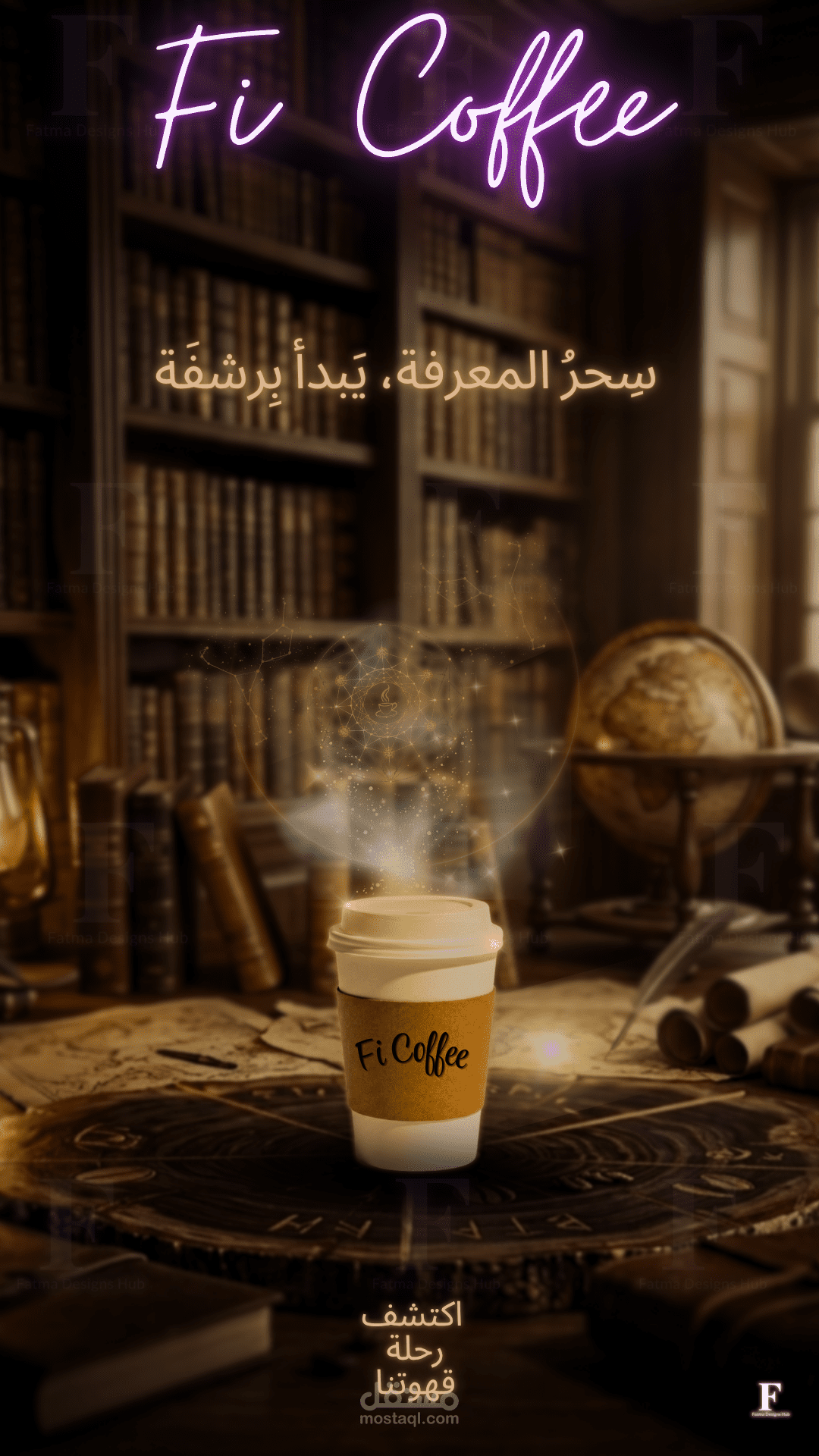 Brand Identity & Packaging Design for "Fi Coffee"