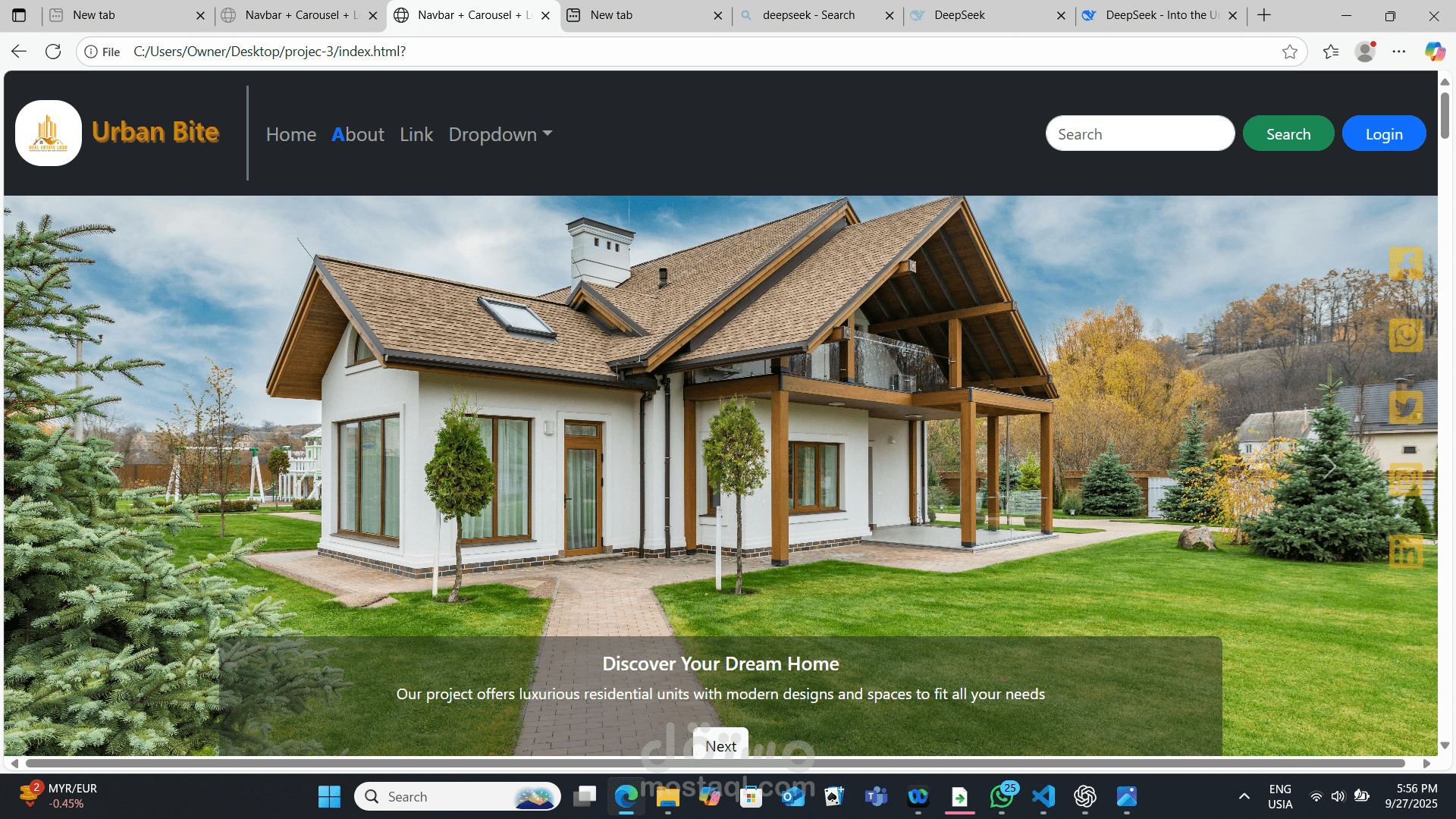 موقع لبيع المنازل