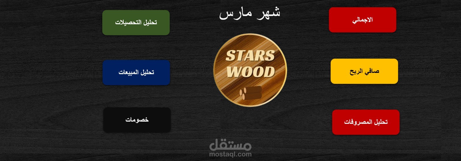 شيت لتحليل المبيعات والتحصيلات خلال كل شهر