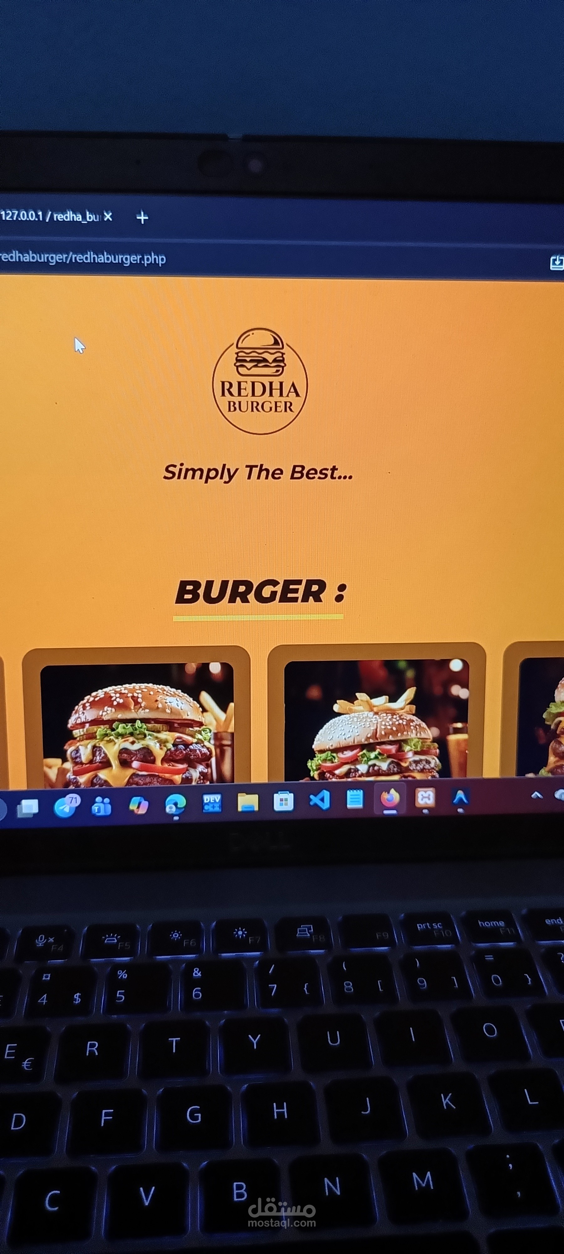 Redha burger